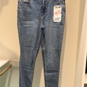 Seven7 Jeans Tummy-Less High-Rise Women’s Skinny Jeans NWT 14